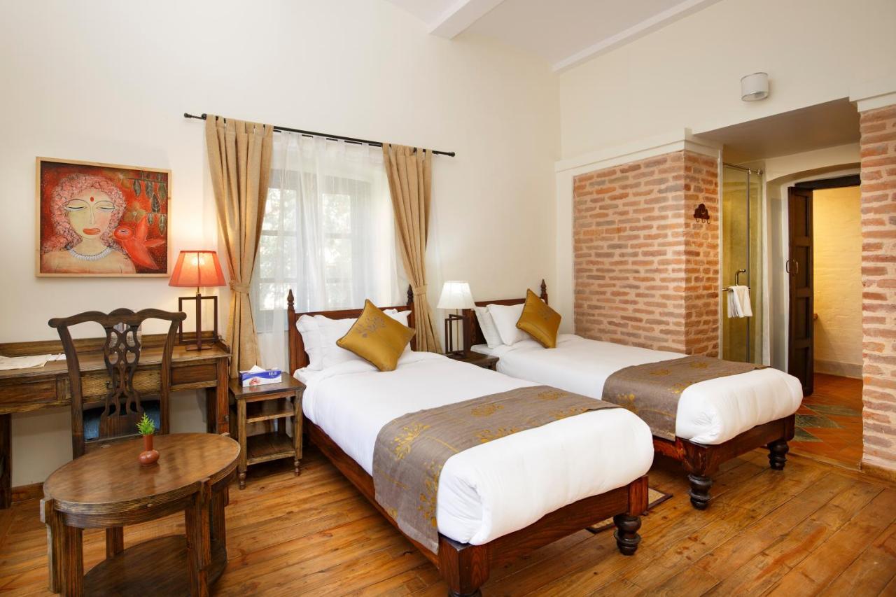 Thamel Villa Heritage Hotel กาฐมาณฑุ ภายนอก รูปภาพ