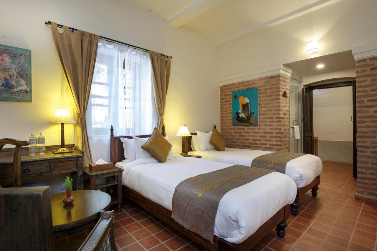 Thamel Villa Heritage Hotel กาฐมาณฑุ ภายนอก รูปภาพ