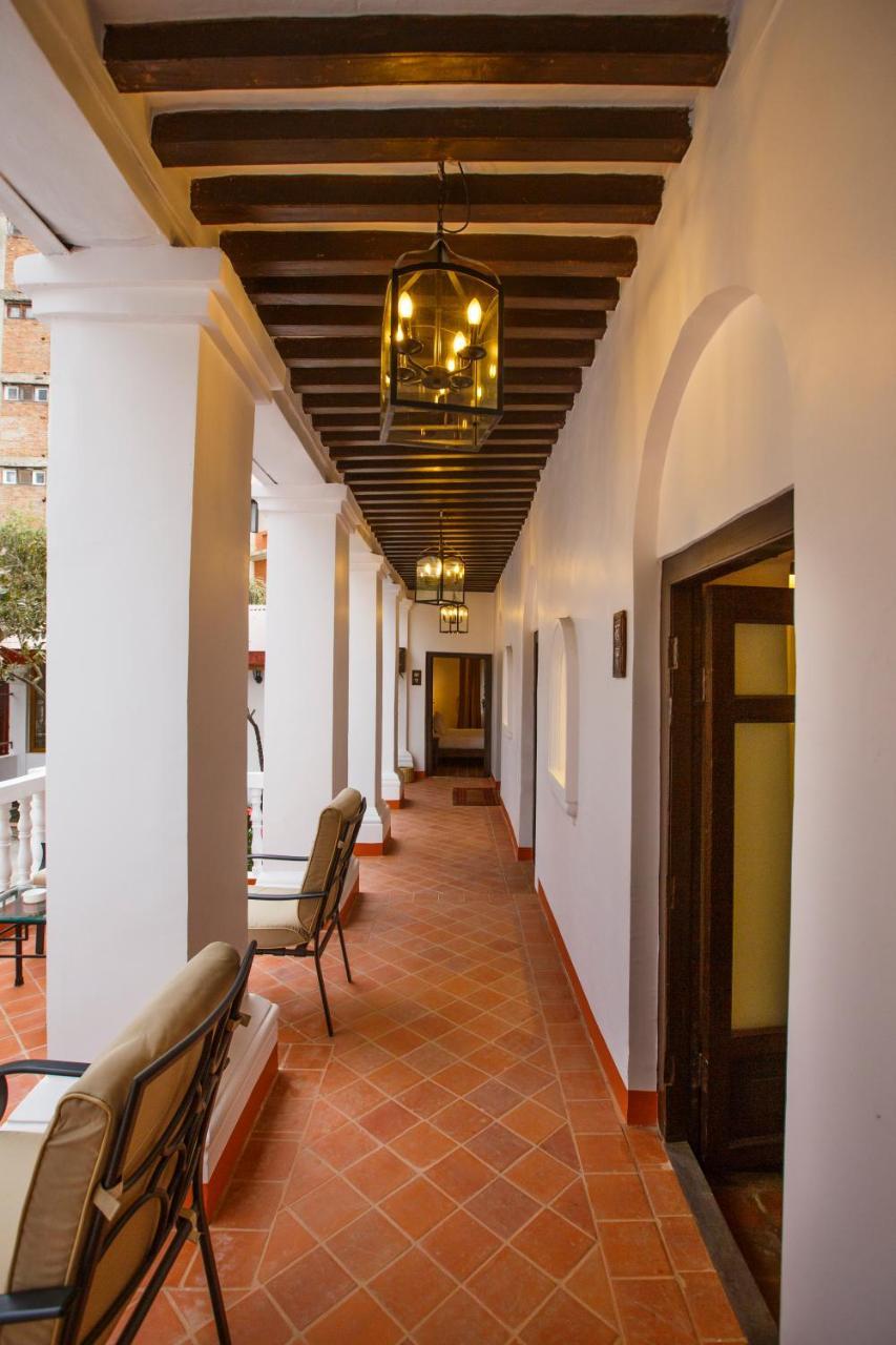 Thamel Villa Heritage Hotel กาฐมาณฑุ ภายนอก รูปภาพ