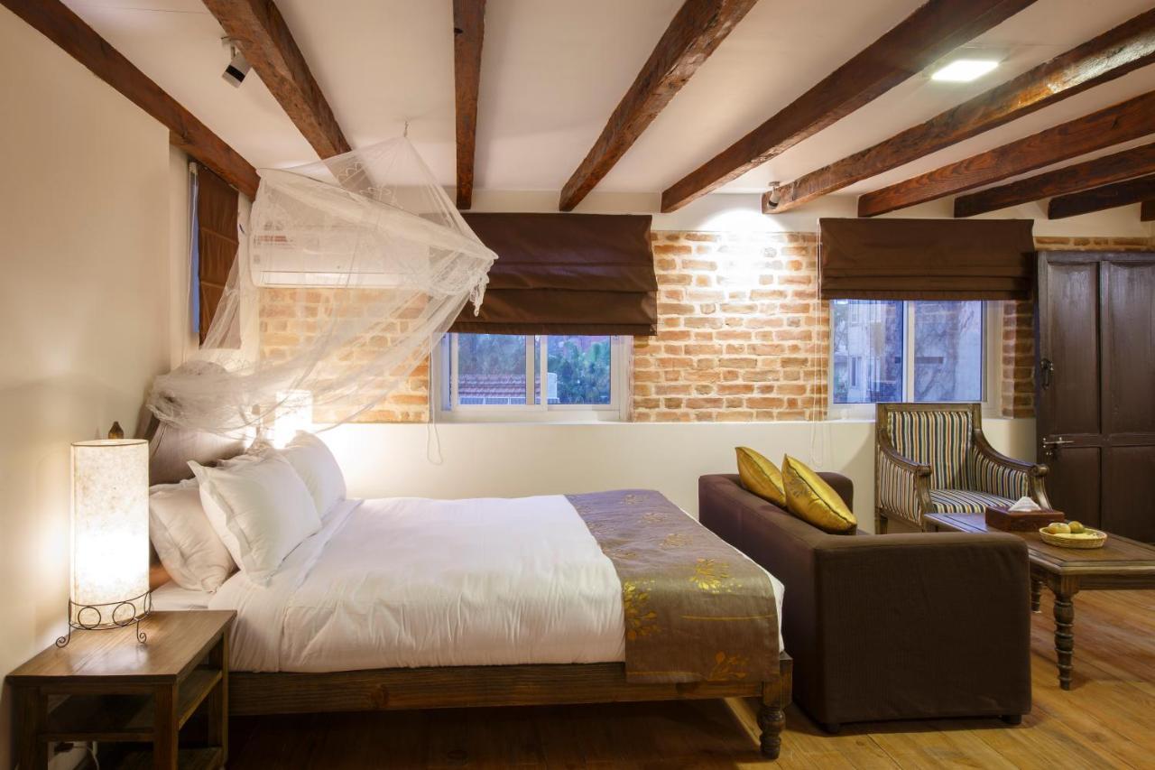 Thamel Villa Heritage Hotel กาฐมาณฑุ ภายนอก รูปภาพ